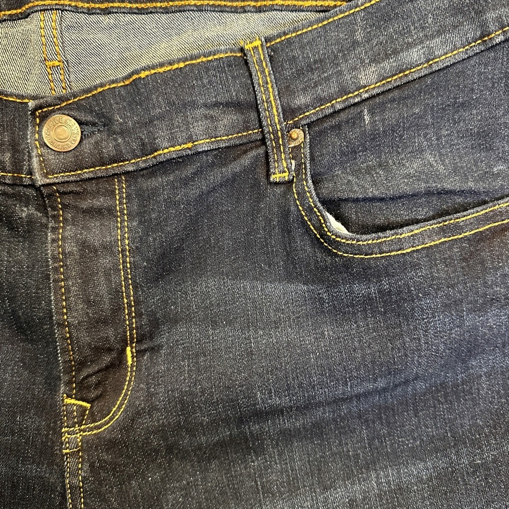 Old Navy Womens Original Straight Stretch Denim Jeans High Rise Blue Sz 16 Used - Picture 4 of 11